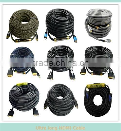 Low price 90 Degree HDMI 19pin Male tomale cable with Ethernet support 3D and 4K From 0.5-100m