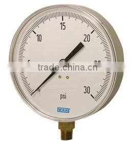 All stainless steel super wise pressure gauge