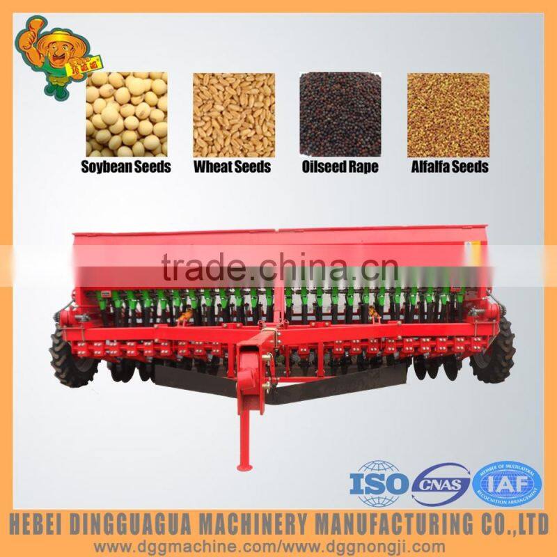 2015 popular Hydraulic Grain seeding Fertilizer Seeder 36 Rows For Wheat/Rice Seeds