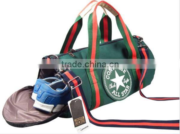 fashion folding trendy multifunctional Duffel bags with shoe compartment