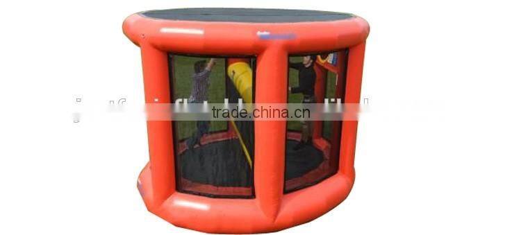 interesting inflatable bungee trampoline volleyball, interactive games for adults