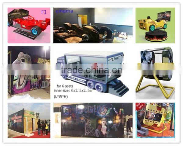 2015 hot sell new&exciting flight simulator dji phantom with 360 degree of freedom