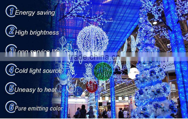 flexible outdoor underwater fiber optic curtain light