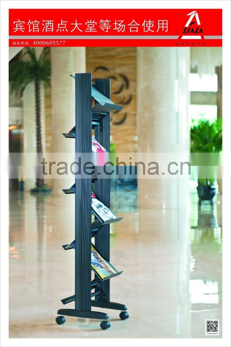 large brochure holder magazine rack