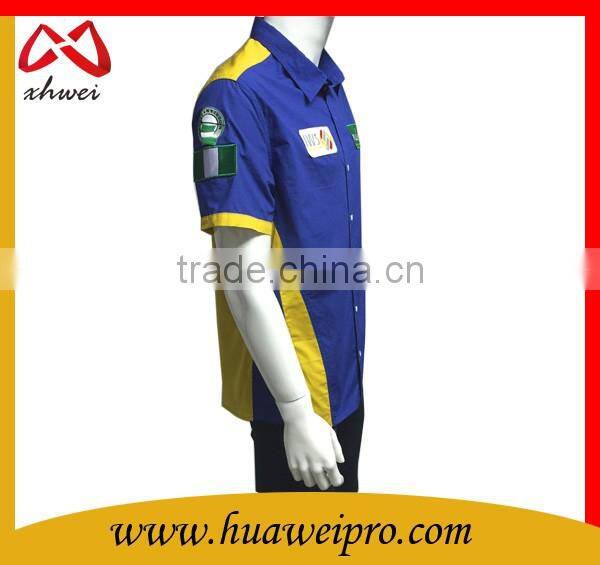 Alibaba Promotion Shirts for Worker Polyester Cheap OEM Logo Worker Shirts