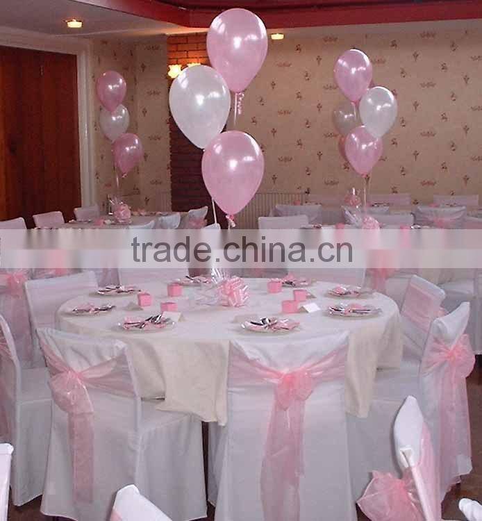 Organza tie chair cover bow for wedding