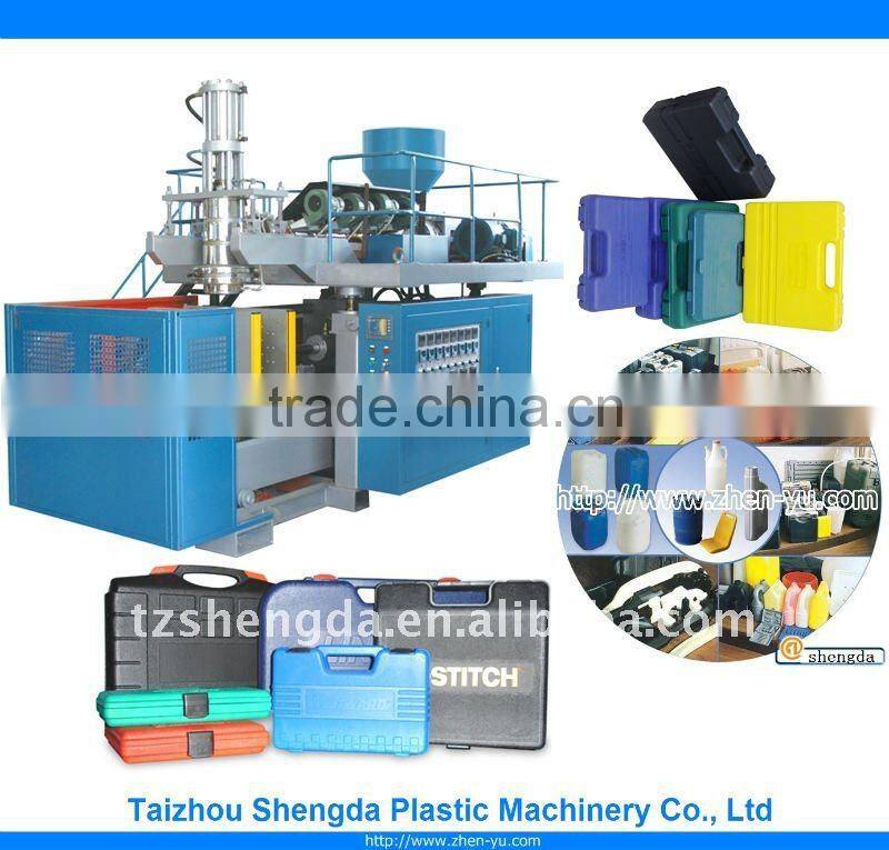 extrusion blow molding machine blow molded tool case