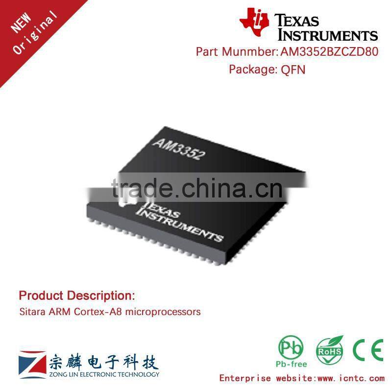 Genuine Original AM3352BZCZD80 QFN AM3352 A8 microprocessor