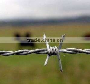 Security Galvanized Antique Barbed Wire Fence Provide Free Samples