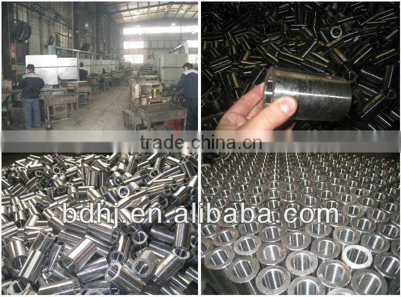 45# Carbon Steel Parallel Thread Rebar Connector for Construction Engineering