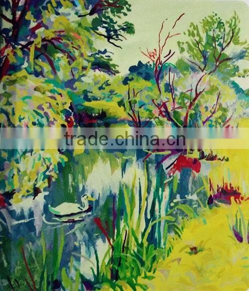 Polyester Canvas Matt Waterproof Premium 260gsm 600d*300d Digital printing