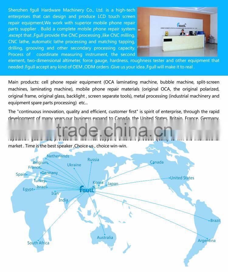 original LCD polarizer lcd panel silver film lcd buttom film for iphone backlight repair