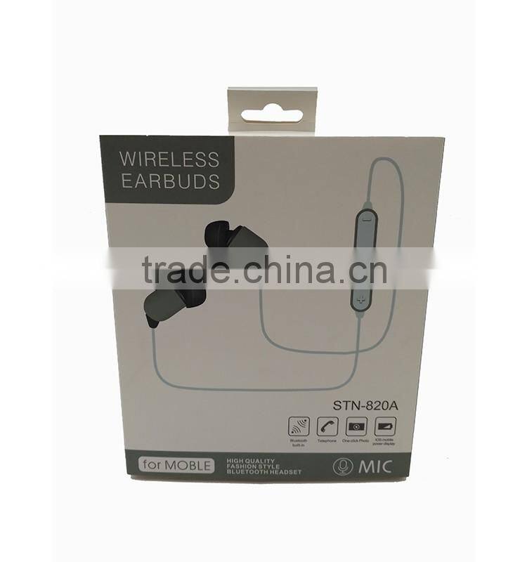 Cheap bluetooth earphones for mobile phone and mp3 player