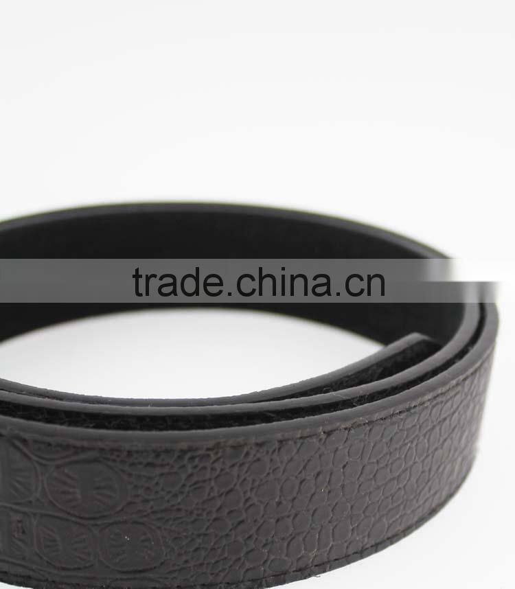 2015 new arrive designer man COROCO PU leather belt for jeans with shiny metal rivet accessories