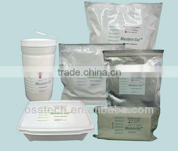 Cleanroom Presaturated Meltblown PP Wipe Pre-wetted Wipe, Presaturated wiper