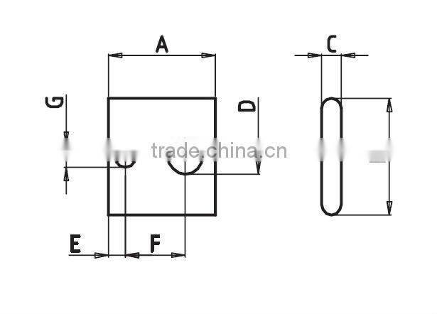 fuse clip for High voltage current limiting fuse