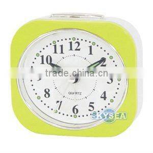 Retro plastic table alarm clock bedside clock