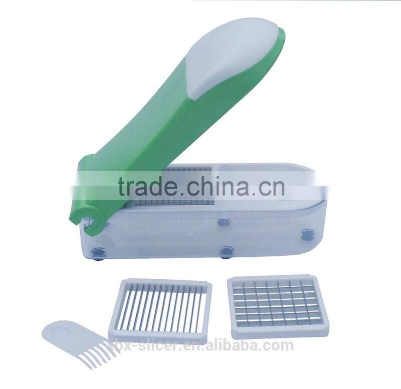 2015 PLASTIC 3WAY VEGETABLE SLICER /VEGETABLE CUTTER