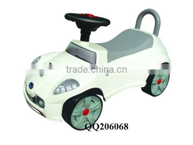 Kids free wheel ride on car