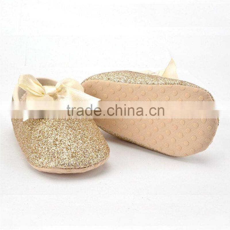 2016 A-bomb Summer Baby Girl toddler Soft Sole Bowknot Bling Bling Shoes Prewalker Socks Sneakers/baby girls prewalker shoes