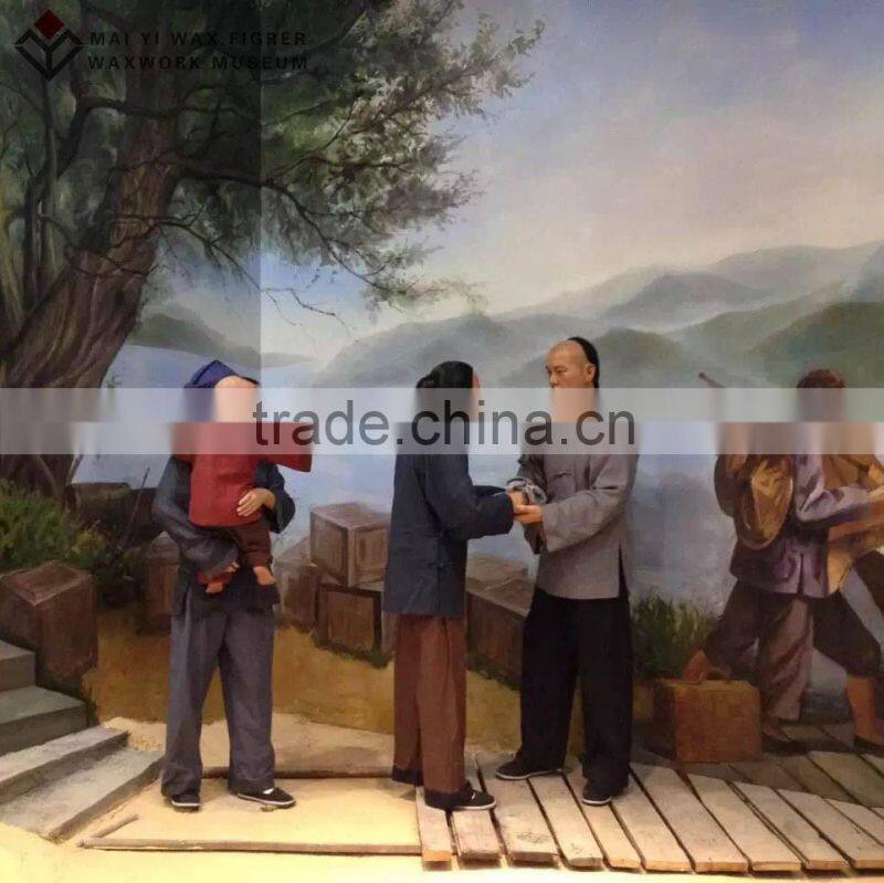 lifelike wax museum figure wax statue for sale