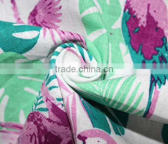 4438 10*10 Printed Linen Viscose Fabric