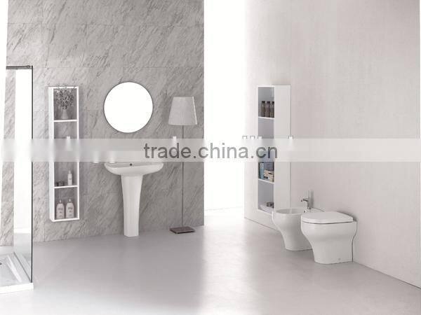 Light Color MFC Modern Bathroom Cabinet Hotel Room Laminte Cabinet Furniture