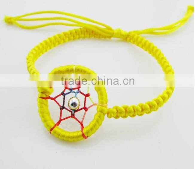 2016 New Arrival Peru colourful handmade dream catcher bracelets