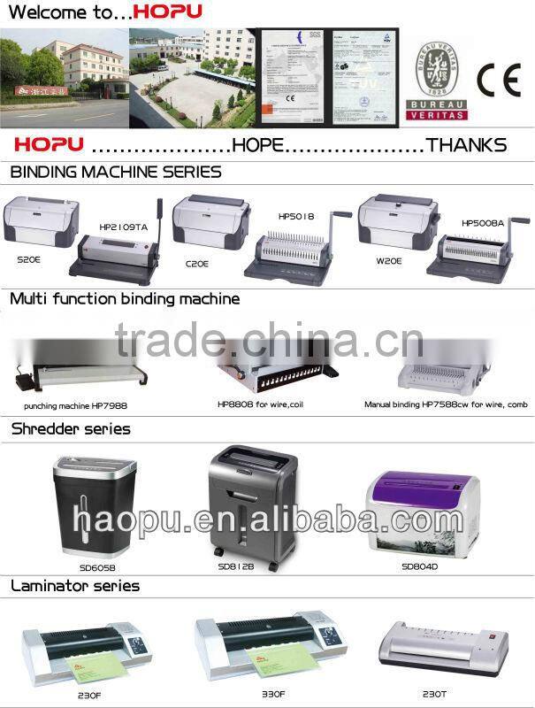 Office paper shredder from the factory of HOPU factory