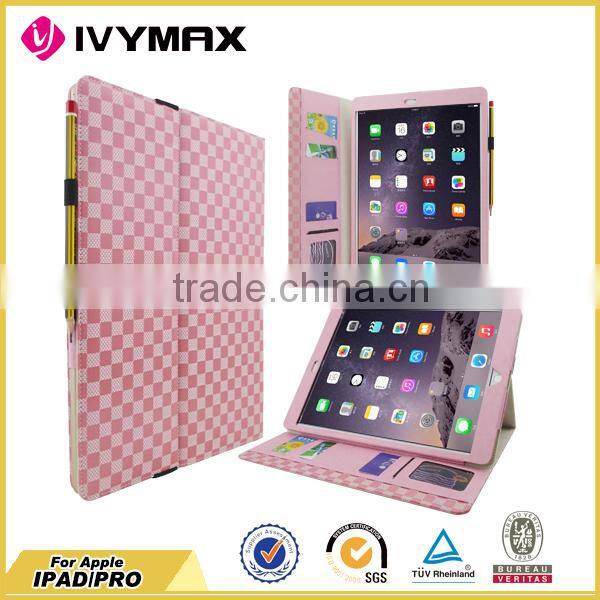 customized leather mobile phone case for apple IPAD PRO