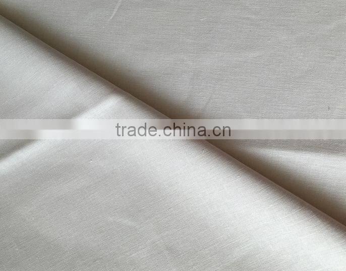 China supply linen rayon fabric 10*10/44*38 linen rayon blended dyed fabric