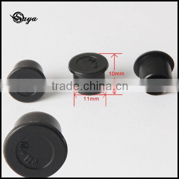 New Style Best Quality Black Flat Bottom Plastic Tattoo Pigment Cup