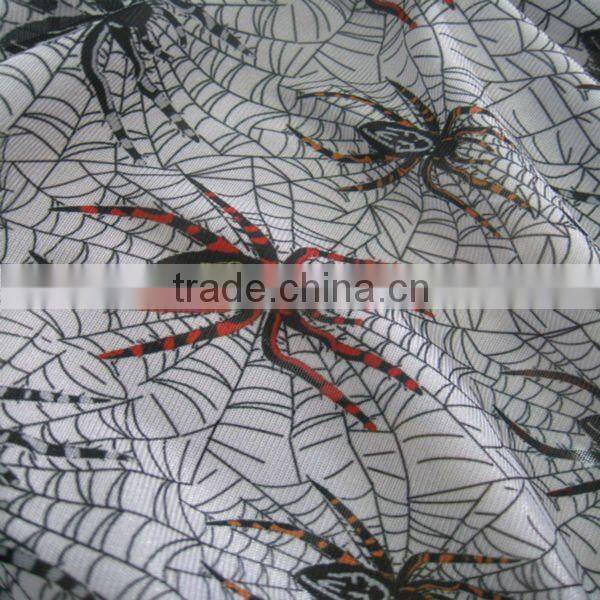 polyester spandex spider crab dress fabrics