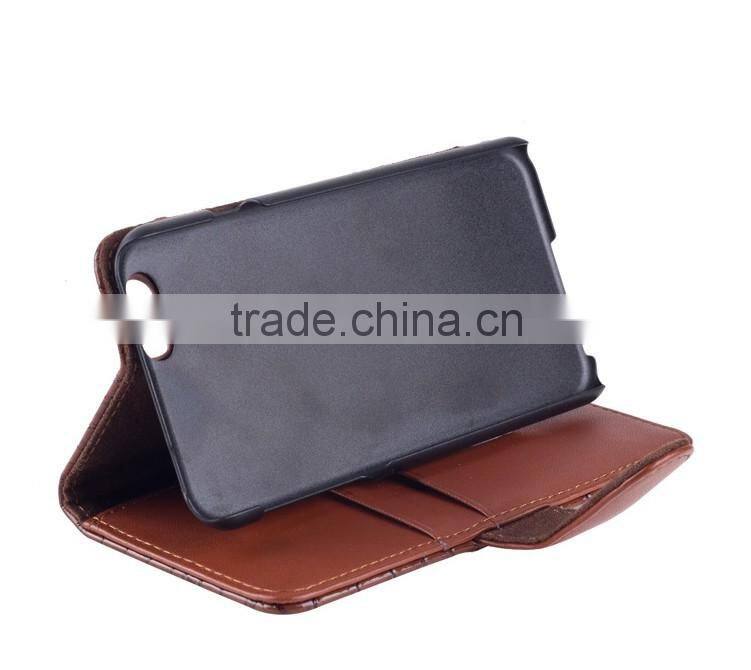 Concise design lady's fashion phone wallet cellphone mobile case cover