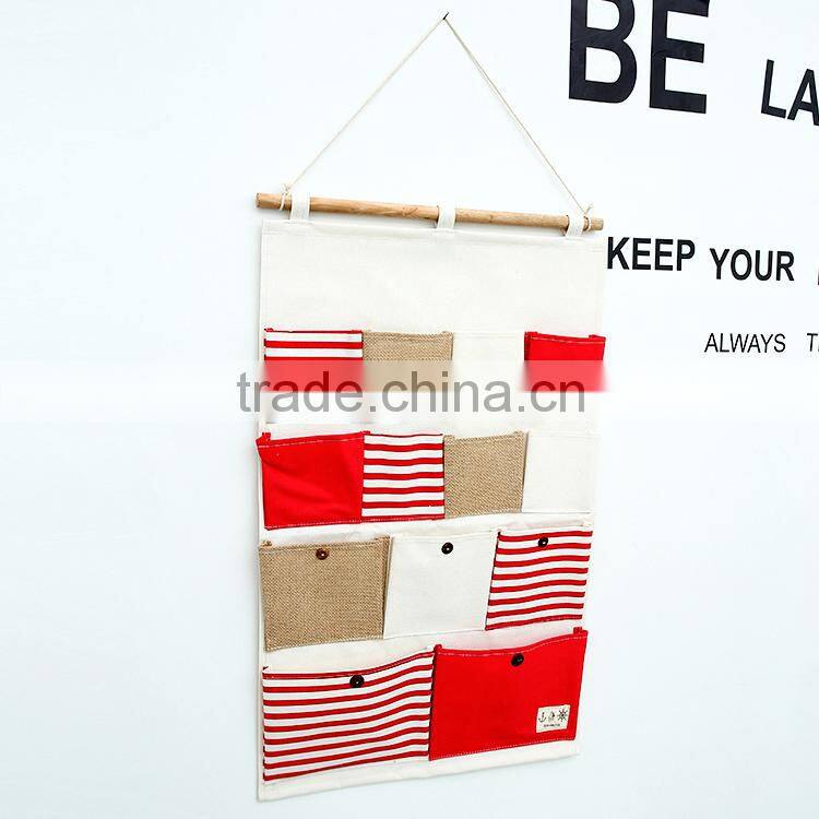 2015 new Creative home decoration oversized Cloth art wall-mounted multipurpose storage bag