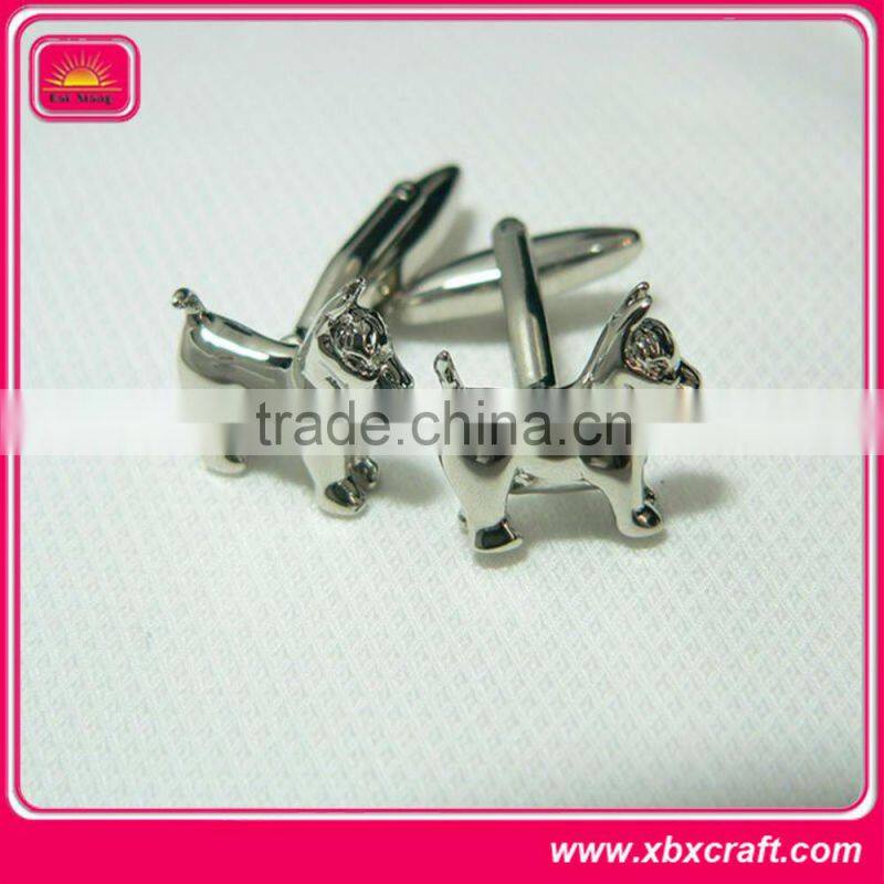 silver animal cufflinks,silver fish cufflinks