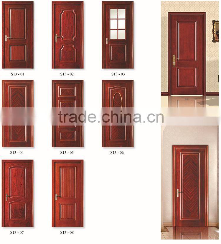 Cheap Arc Shape Swing opening 2 Panel Painted Interior Bedroom MDF Doors