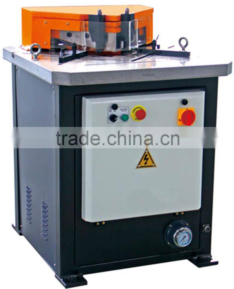 Metal Corner Notching Machine, Hydraulic Adjustable Angle Cutter, Corner Notcher