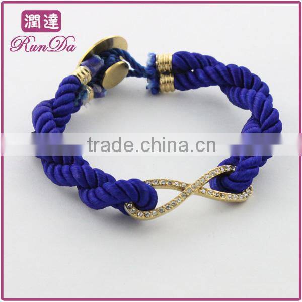 the newest high quality woven nylon bracelet wholesale jewelry
