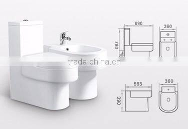 China Supplier Ceramic Pan Chinese Style American Standard Squat Toilets