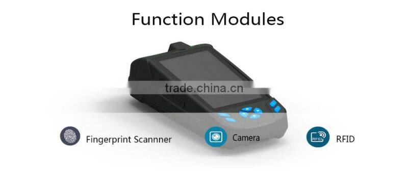 Tablet Android Biometrics Fingerprint Scanner Reader With 3G.Wifi ,Touch Screen