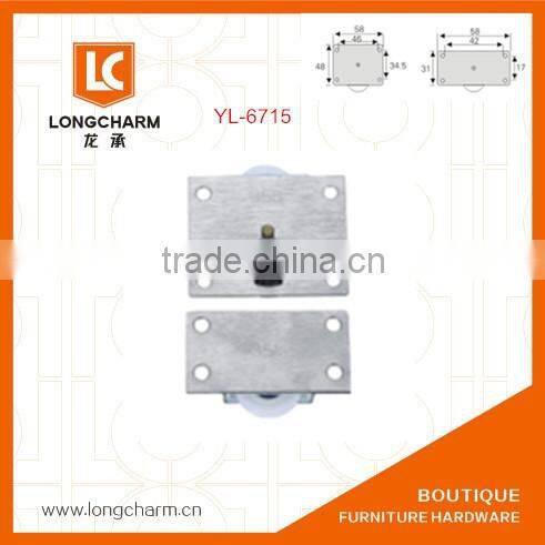 cabinet sliding door roller caster wheels roller wardrobe door hardware wardrobe roller wheel made in China