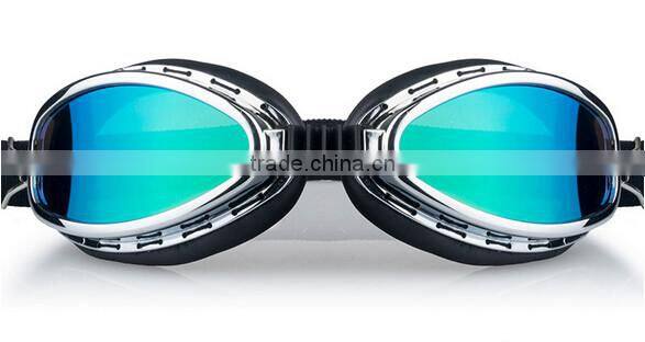 Harley goggle with helmet compatible frame