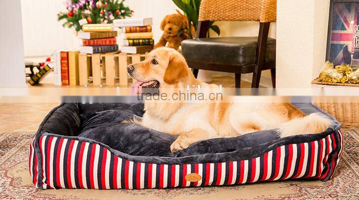 colorful luxury pet bed,dog bed,plush boat pet dog bed