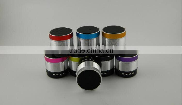 2015 wireless portable mini bluetooth speaker with led light