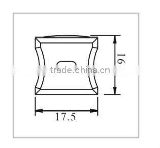 2015 new extruded surface mounted led aluminum profile for SMD stirp light