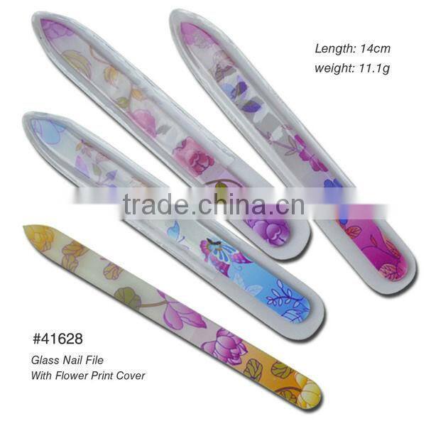 Color Handle Glass Nail File