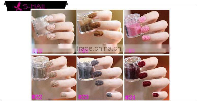 Nail art Velvet powder, flocking powder, 32 popular Colors