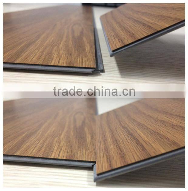 lock flooring outdoor waterproof wooden plastic flooring /PVC lock floor