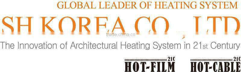 Heating Cable, Snow melting, Anti Freeze SH KOREA SHR-2P-20